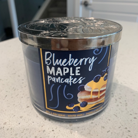 Bath & Body Works Other - 🫐 BBW Blueberry Maple Pancakes 3-Wick Candle